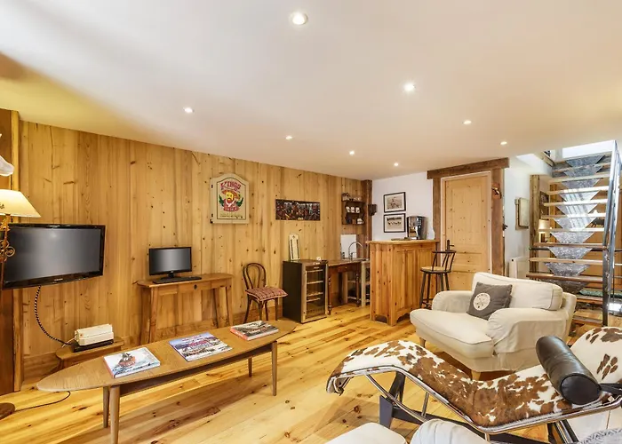 Chalet Ferme D Aristide - 160m2 Calme Sauna Vue Bus Train 250m Chamonix Mont Blanc